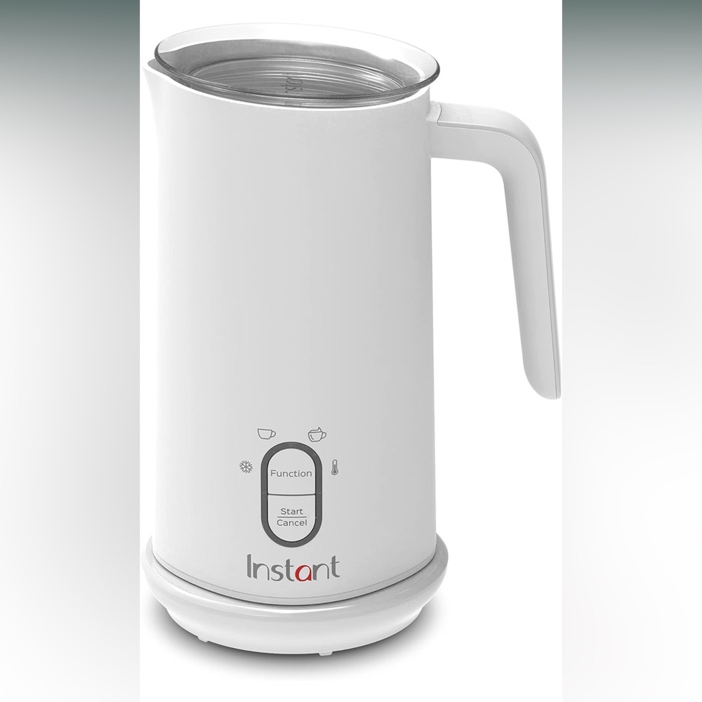 Instant Milk Frother, 4-in-1 Electric Milk Steamer (Used Once)
